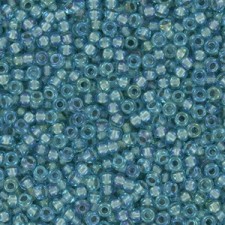Miyuki rocailles Perlen 11/0 - Fancy lined dusk 11-1824